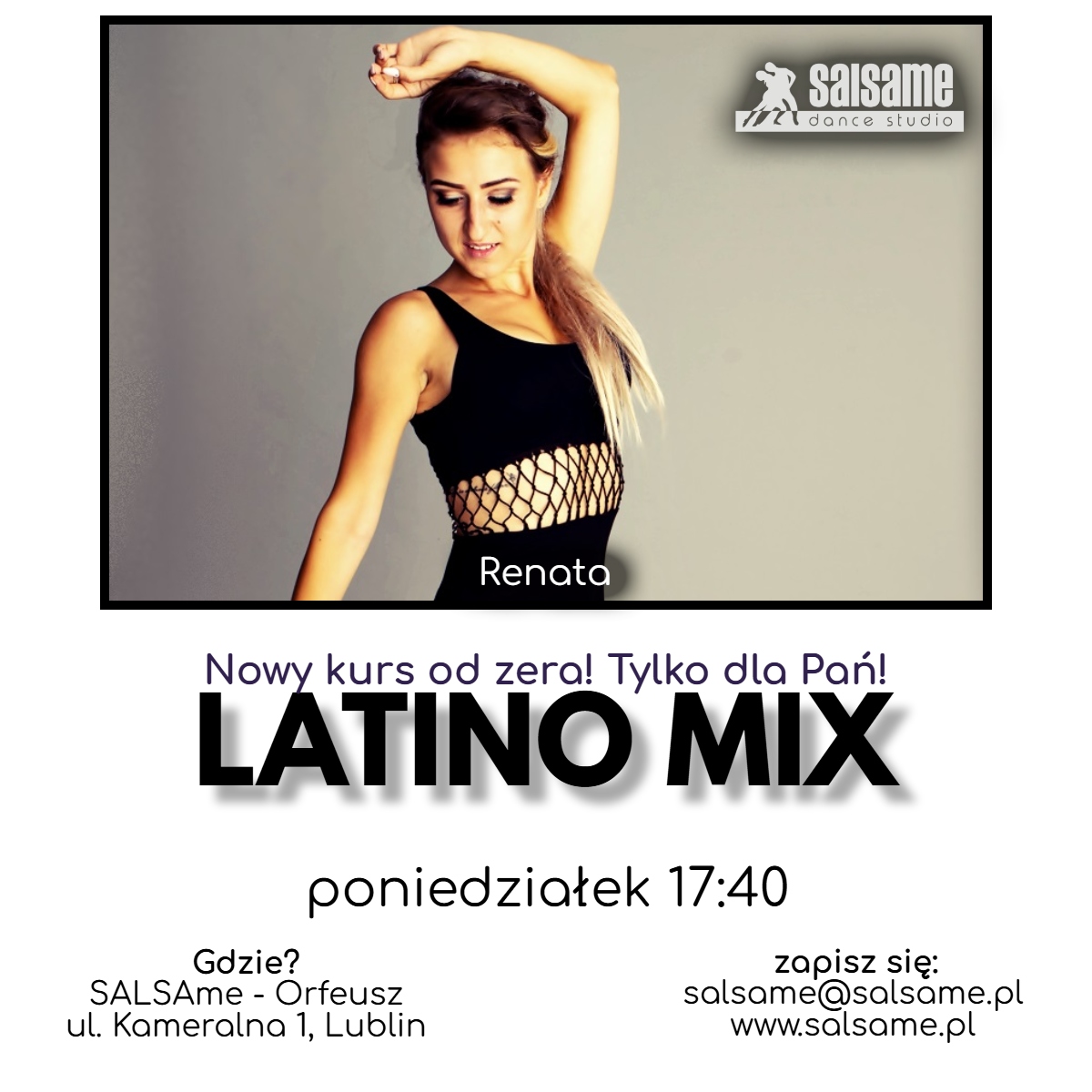 LATINO MIX nowy kurs od zera SALSAme start: luty 2026