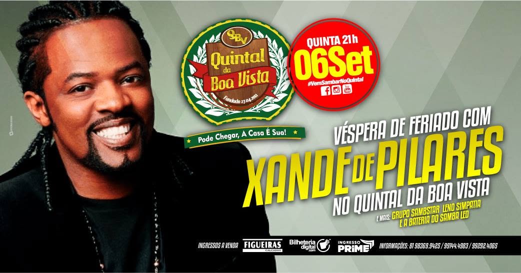 Xande de Pilares no Quintal da Boa Vista