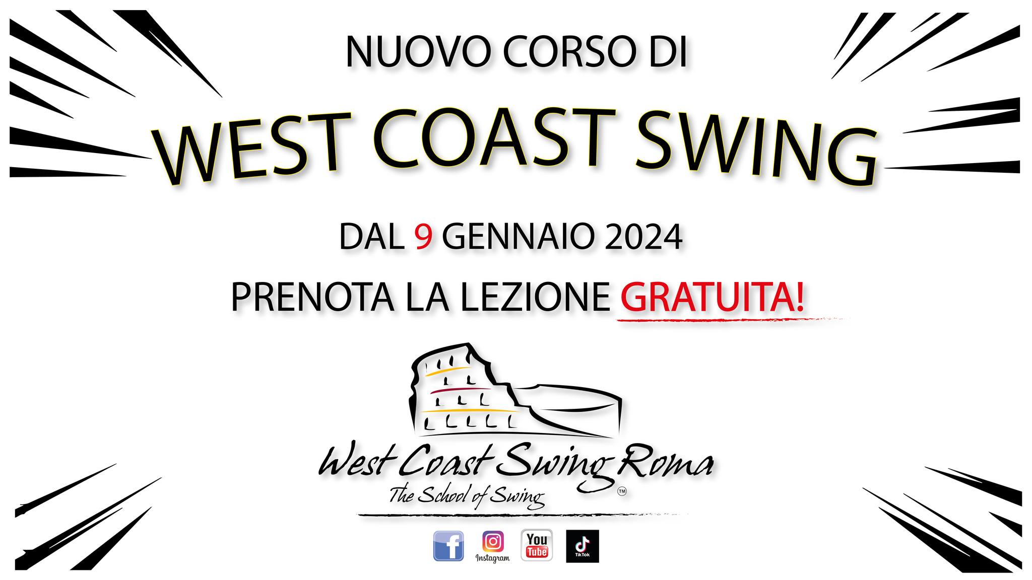CORSI DI SWING - LEZIONE DI PROVA GRATUITA