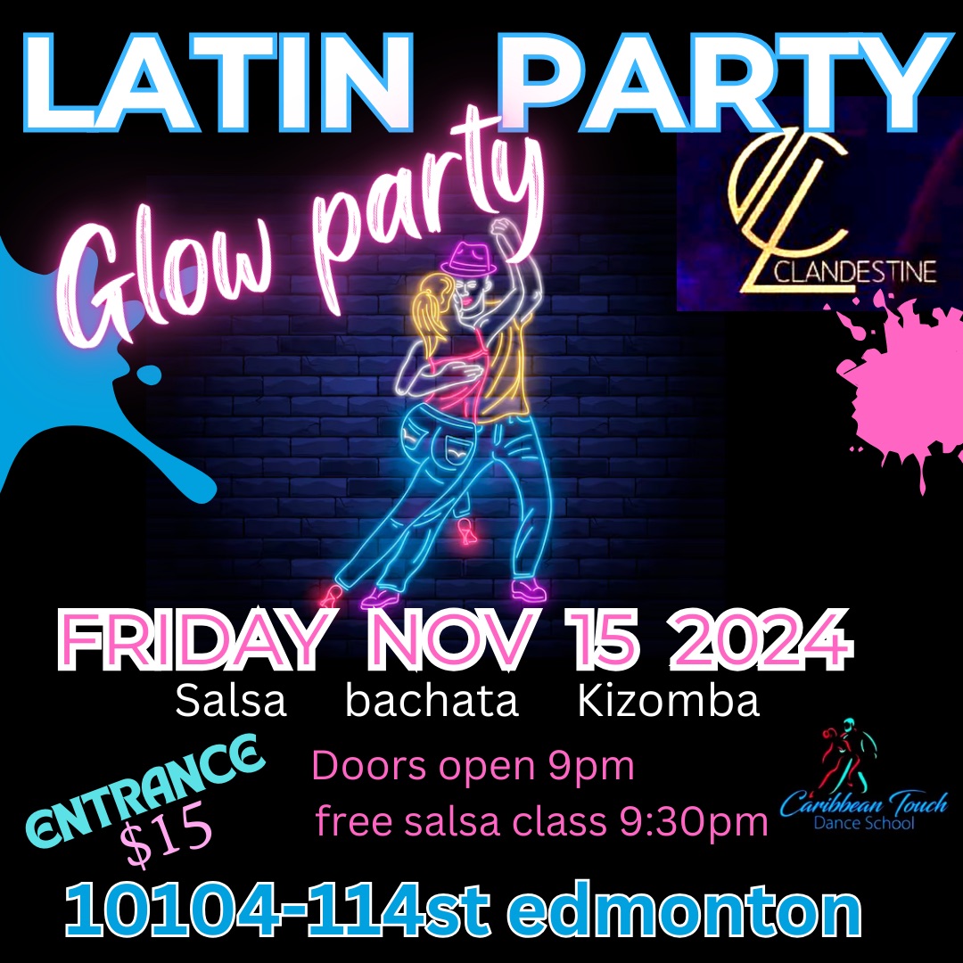 Latin SBK glow party at Clandestine