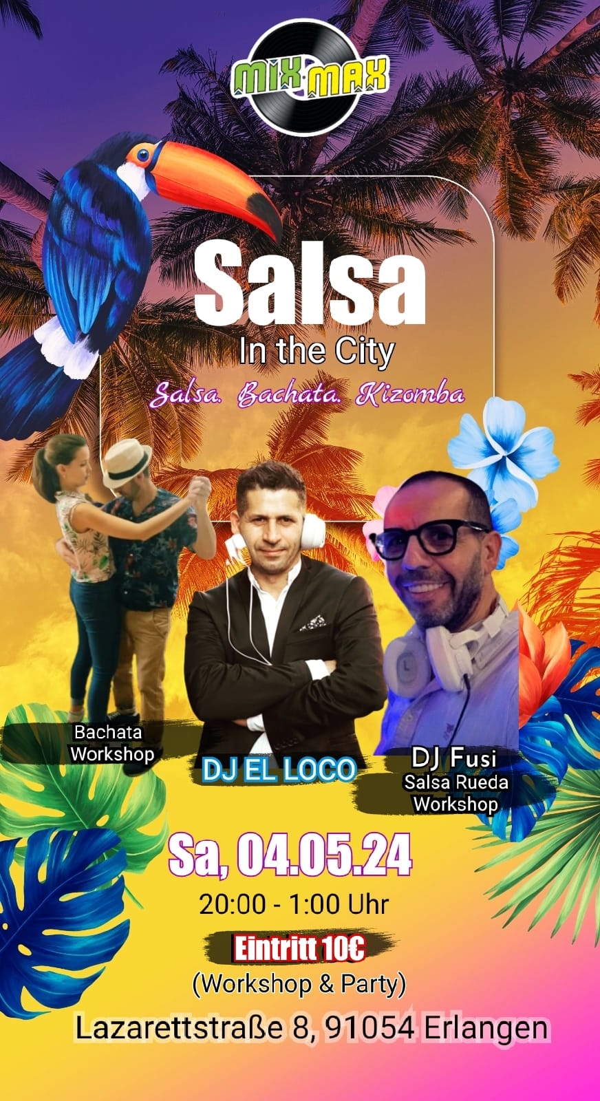 Salsa in the City in Erlangen