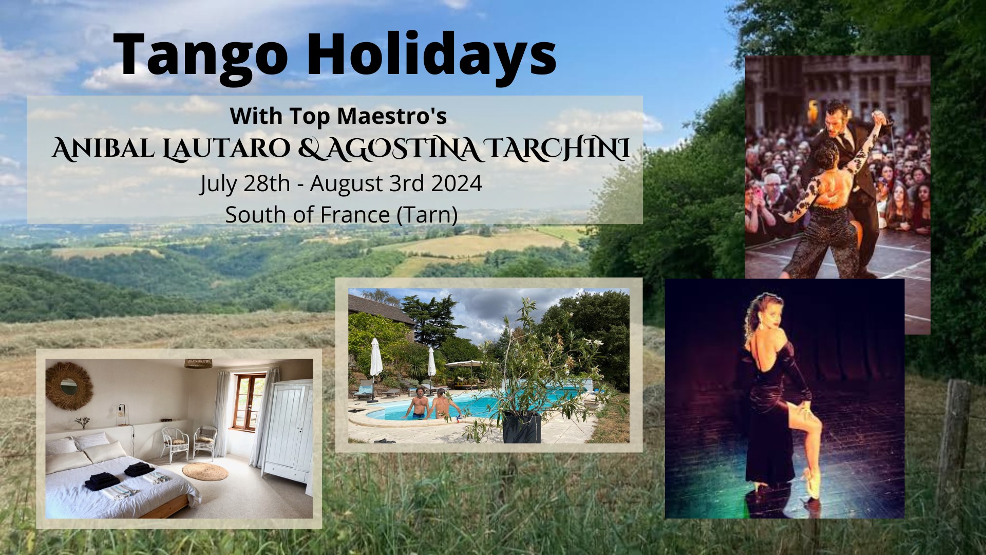 Tango Holidays in South of France