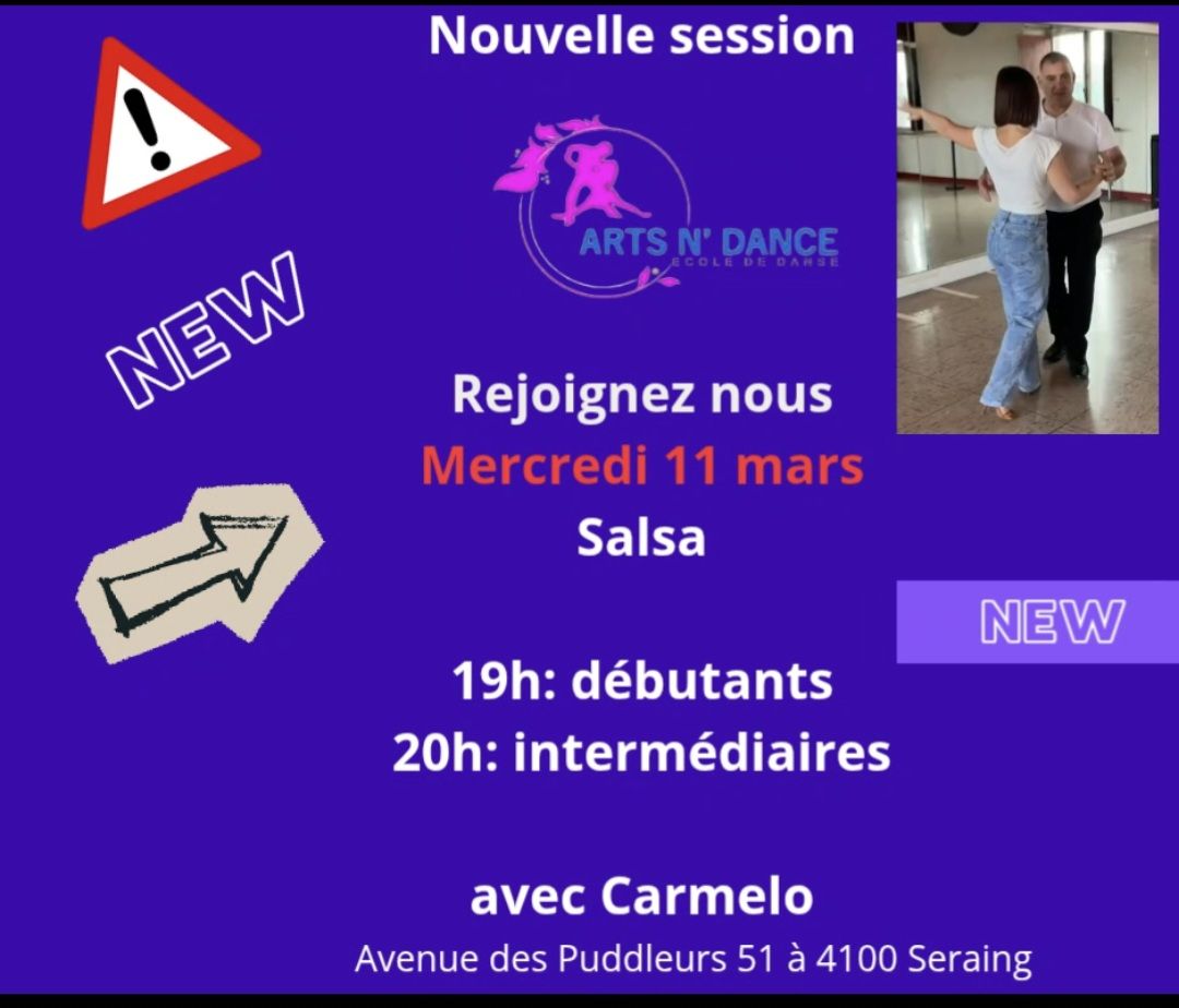 nouvelle session salsa