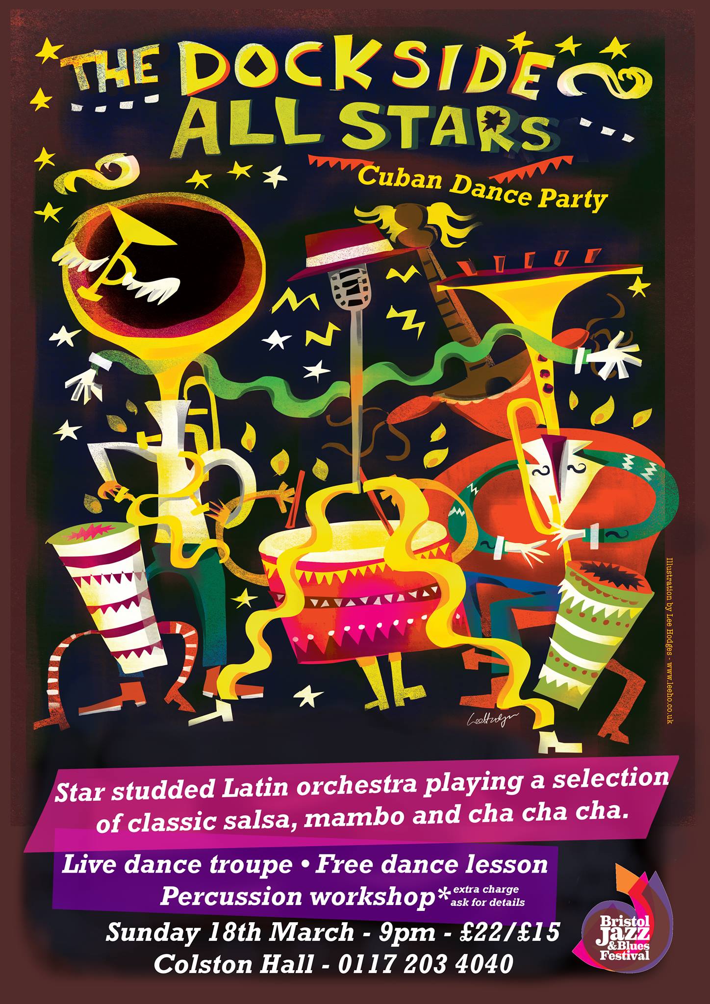 Cuban Dance Party feat: Dockside All-Stars + Free Salsa Lesson
