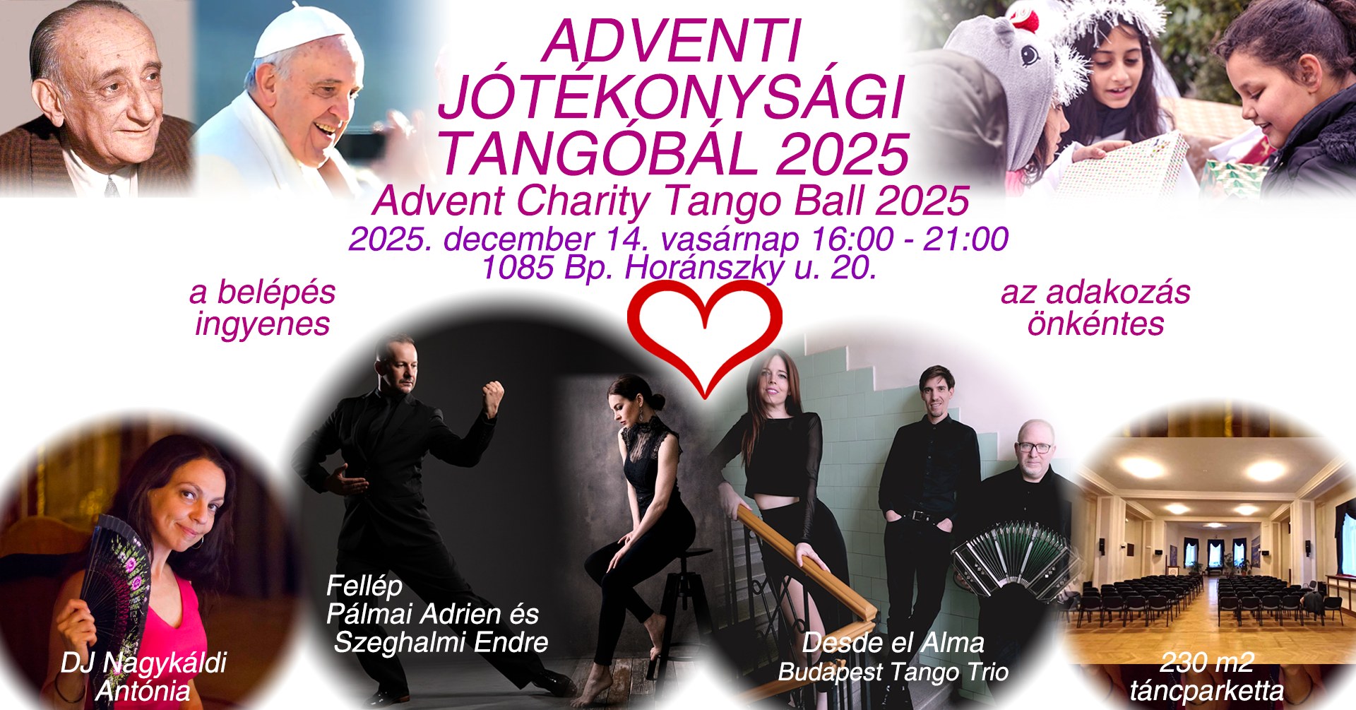 đ ADVENTI JĂTĂKONYSĂGI TANGĂBĂL 2025 - Advent Charity Tango Ball 2025 â€