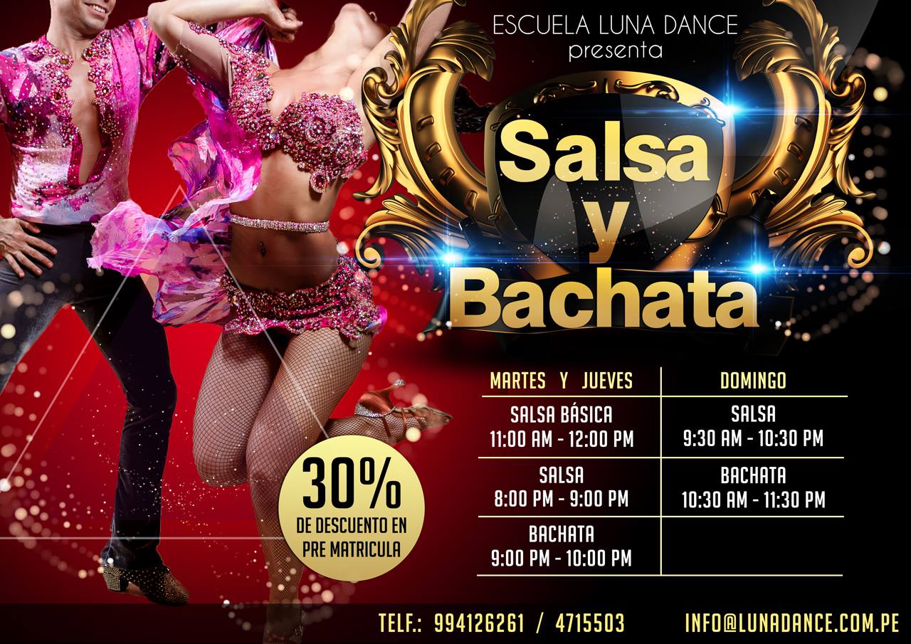 Clases de SALSA y BACHATA-Verano 2017