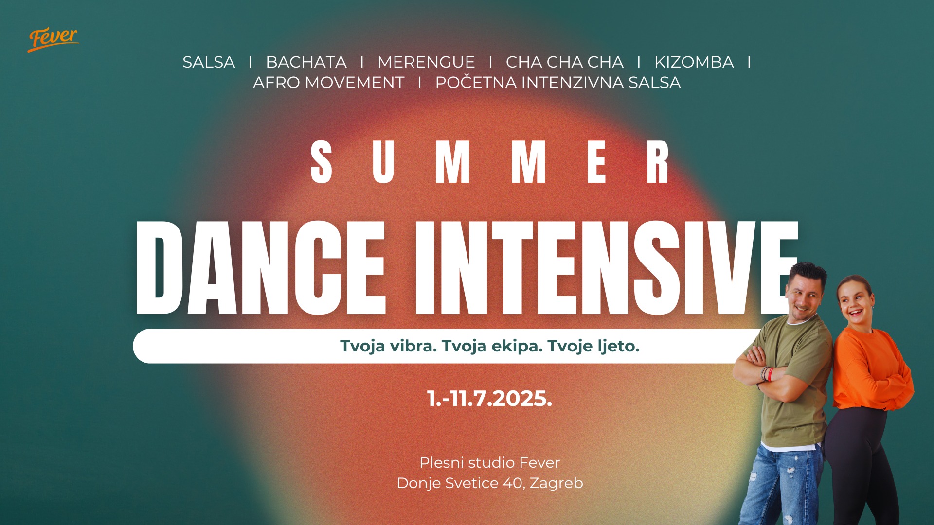 Summer Dance Intensive Zagreb (salsa i ostali plesovi), 1. - 11.7.