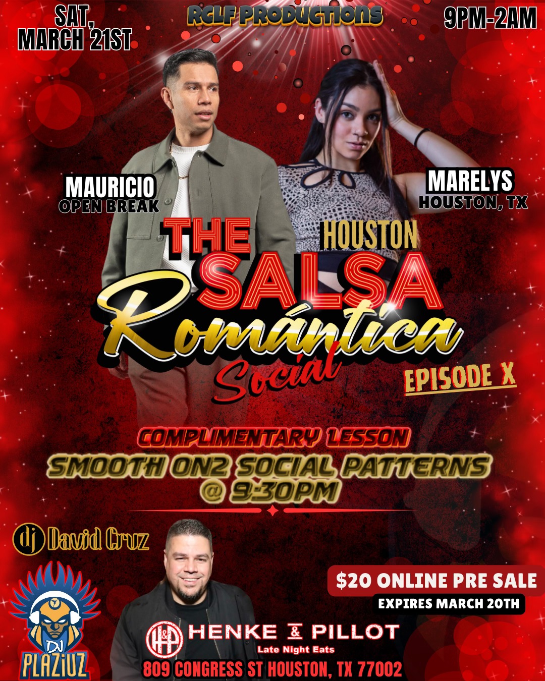 The Salsa Romántica Social- EPISODE X Houston
