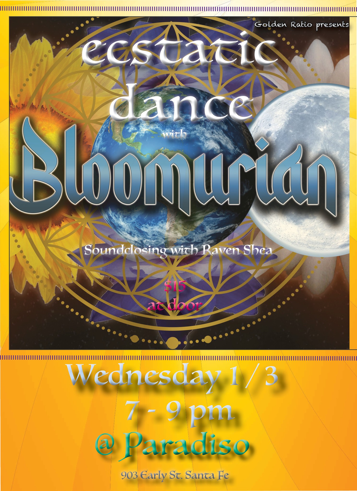 2024! Ecstatic Dance with Bloomurian Soundclosing with Raven Shea