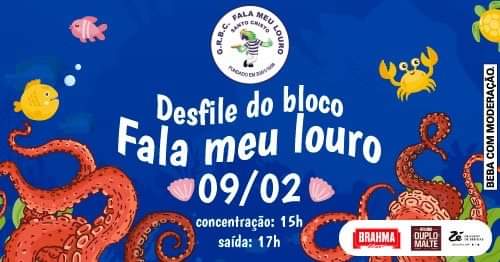 Desfile Bloco Fala Meu Louro
