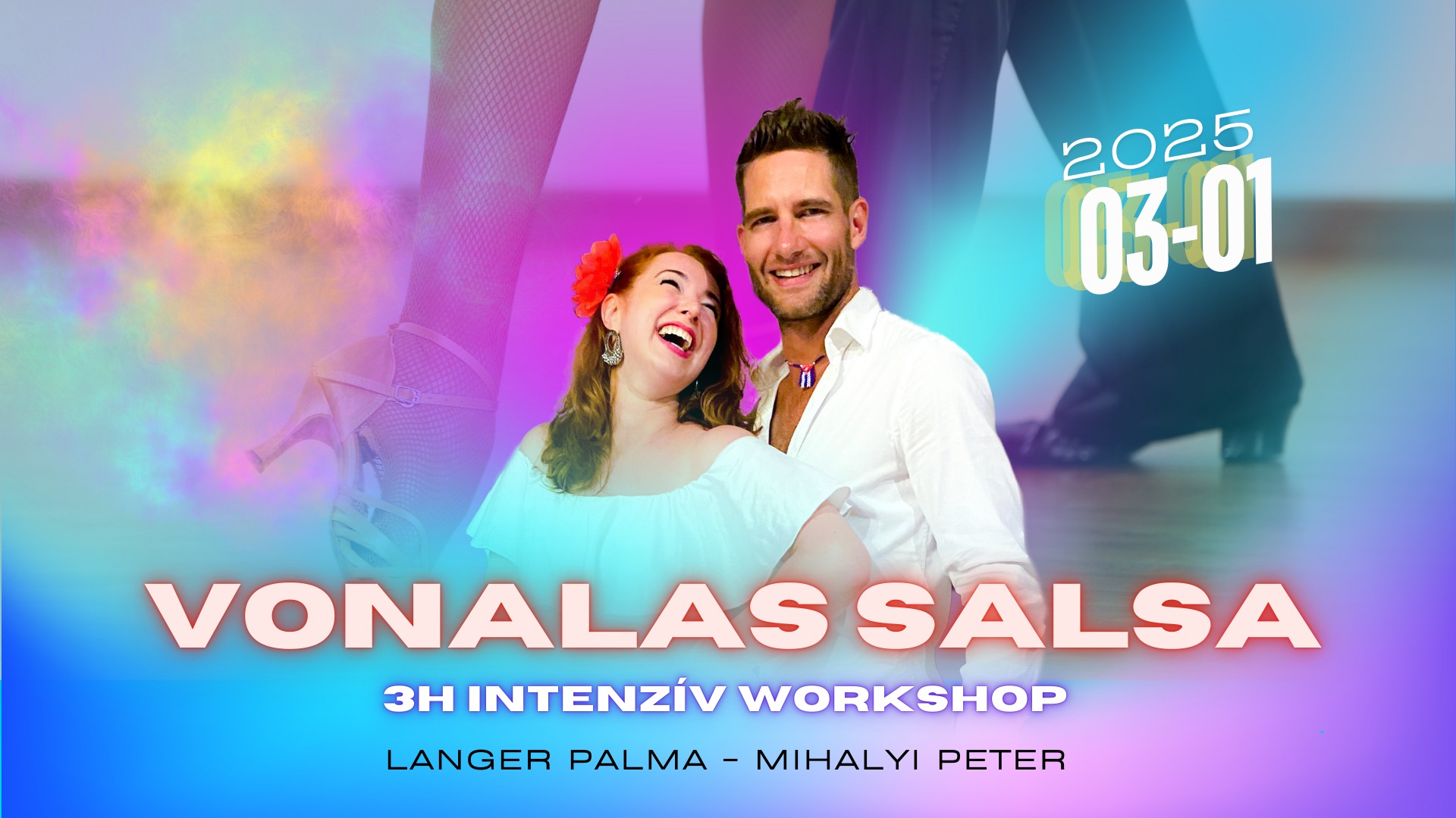 Salsa VonalOn1 Salsa Romantica - Intenzív, páros tánc-workshop, stílusépítő gyorstalpaló!
