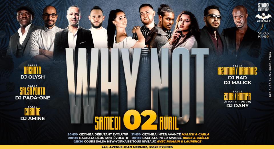 Soirée Why Not 2 Avril