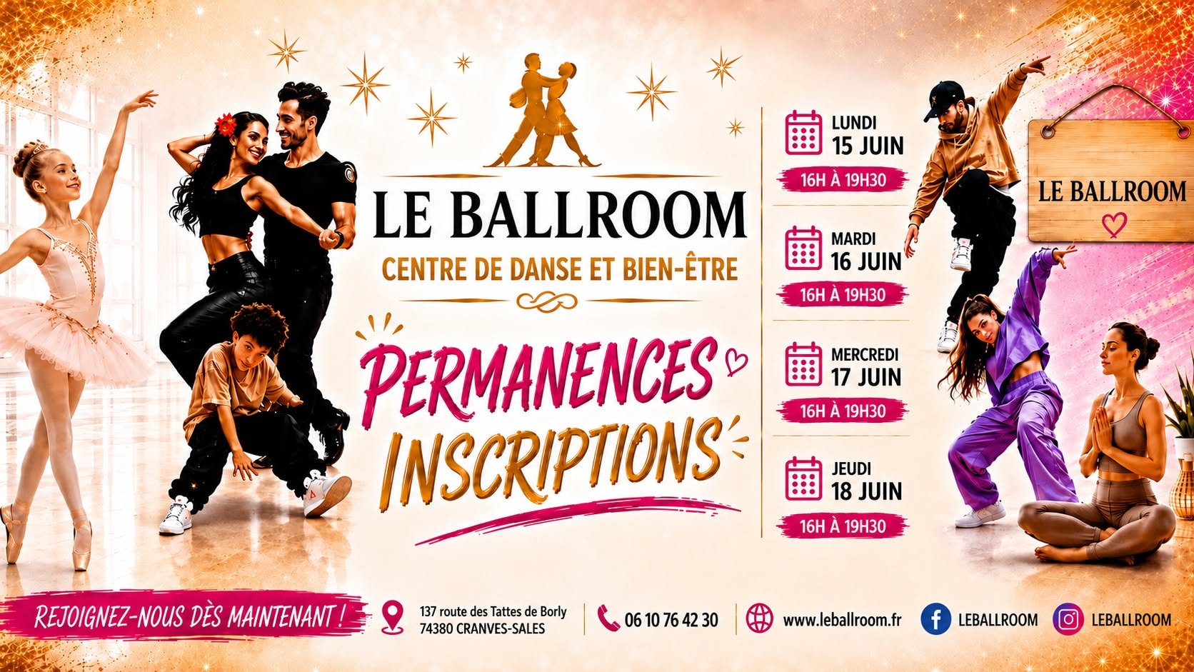 PERMANENCES INSCRIPTIONS 2026 2027