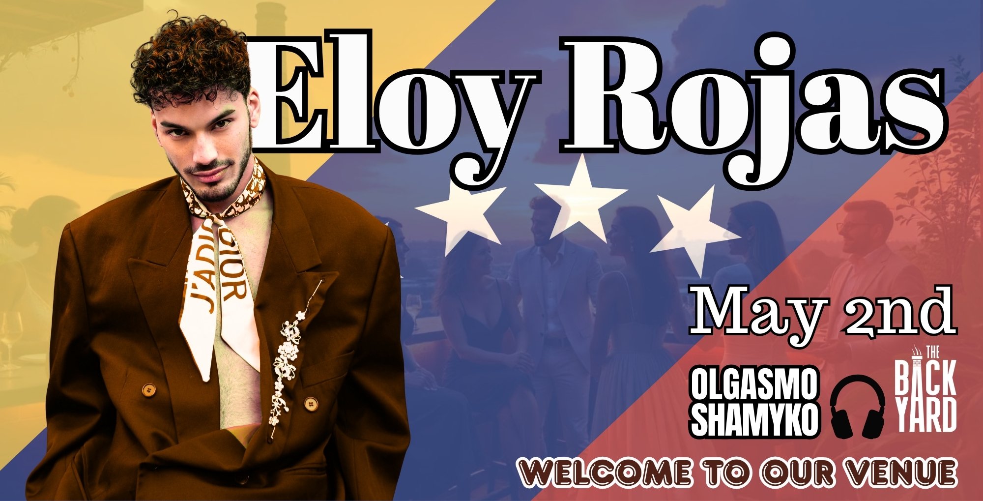 The Backyard Saturday "Salsa Rendezvous" -Eloy Rojas-