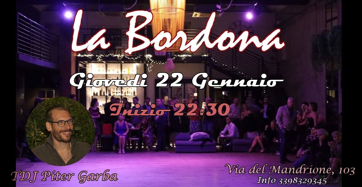 Milonga La Bordona - 22 gennaio 2026