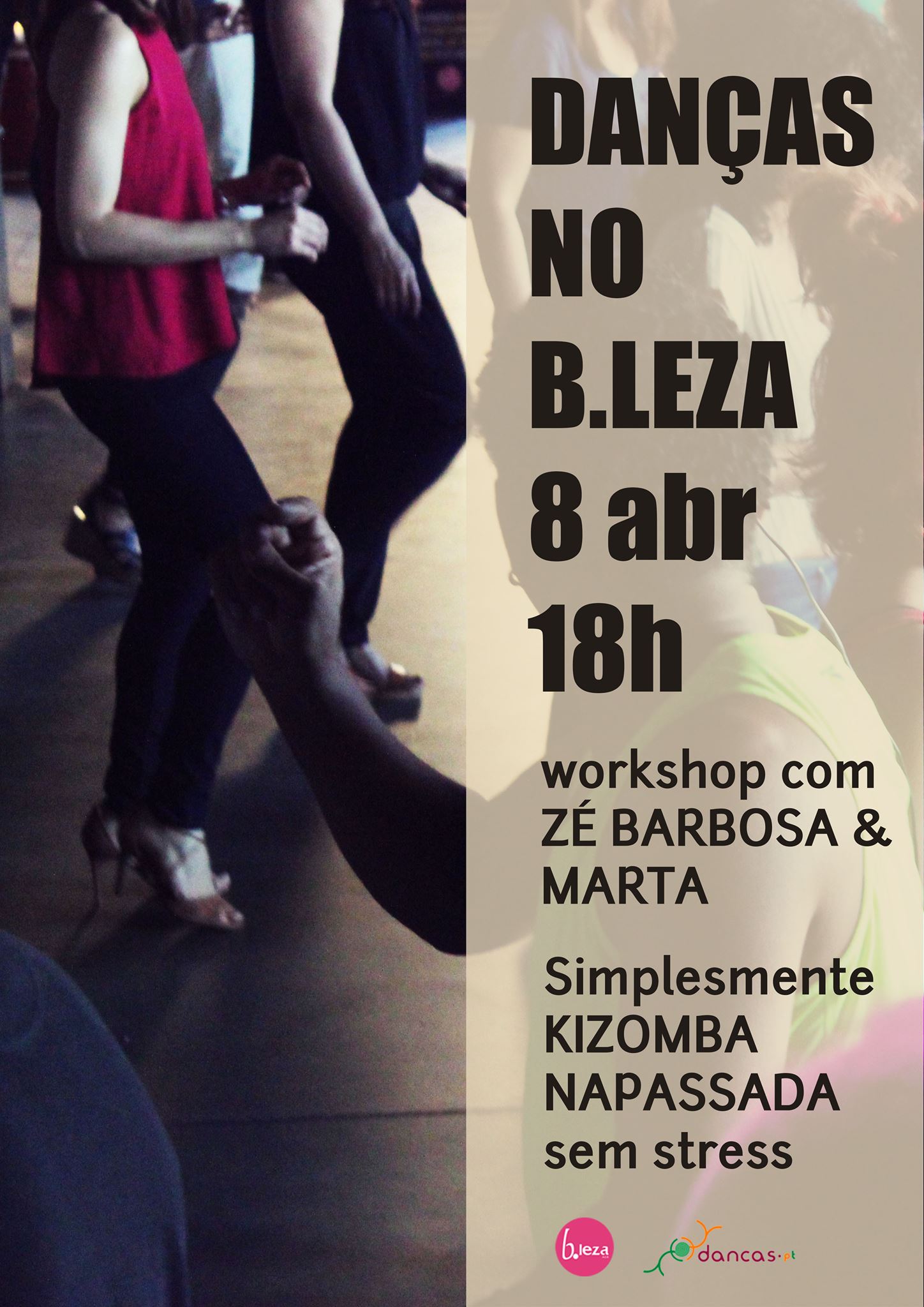 Danças no B.Leza**8abr**KIZOMBA napassada**wks Zé Barbosa&Marta