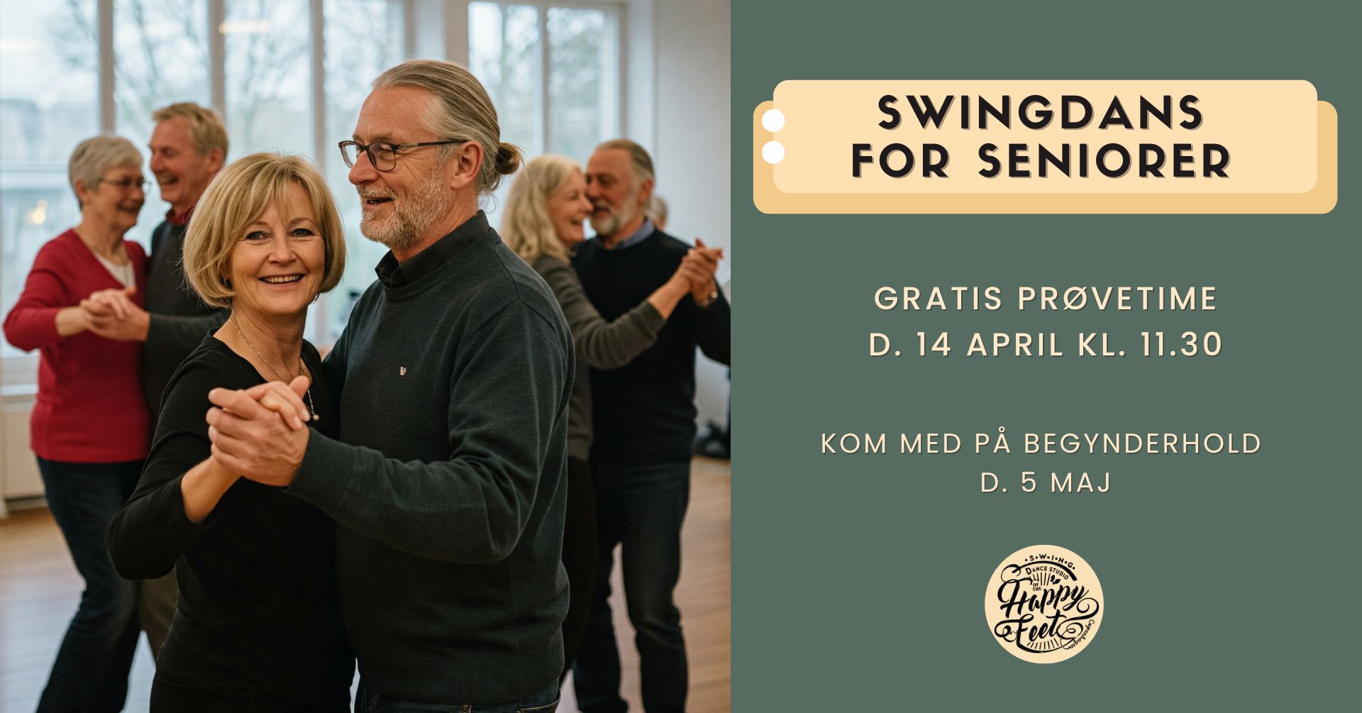 Gratis Prøvetime - Swingdans for Seniorer