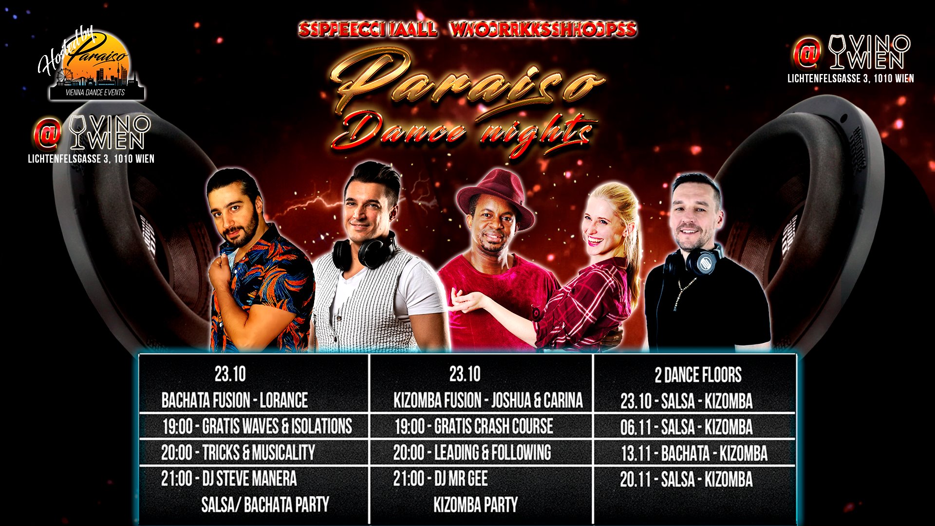 Paraiso dance nights