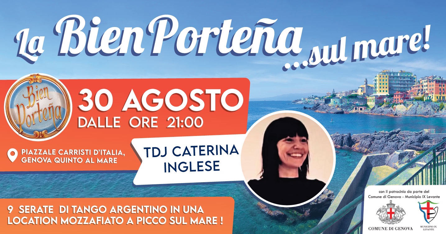 Milonga Bien Porteña sul mare a Génova ‼️🤩
