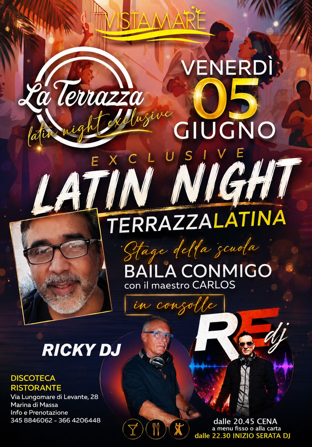 La Terrazza Latina🌟Vistamare Exclusive Latin Night🌟
