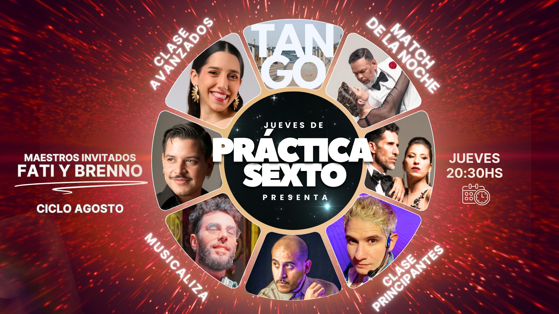 🔥Este jueves 21 de agosto Práctica Sexto llega con un programa espectacular ❤️