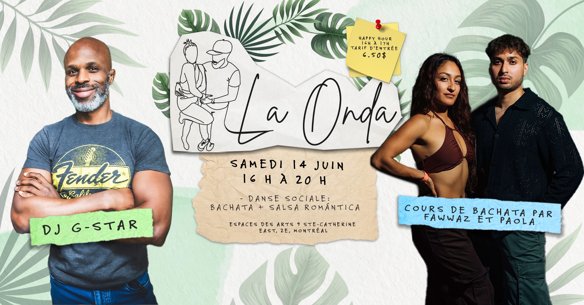 La Onda Social - 14 juin (Bachata) 💚✨