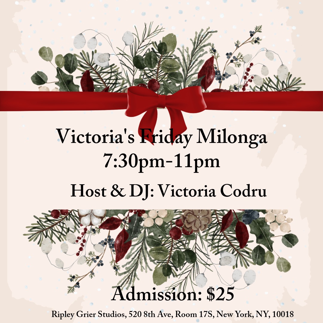 Victoria's Friday Milonga