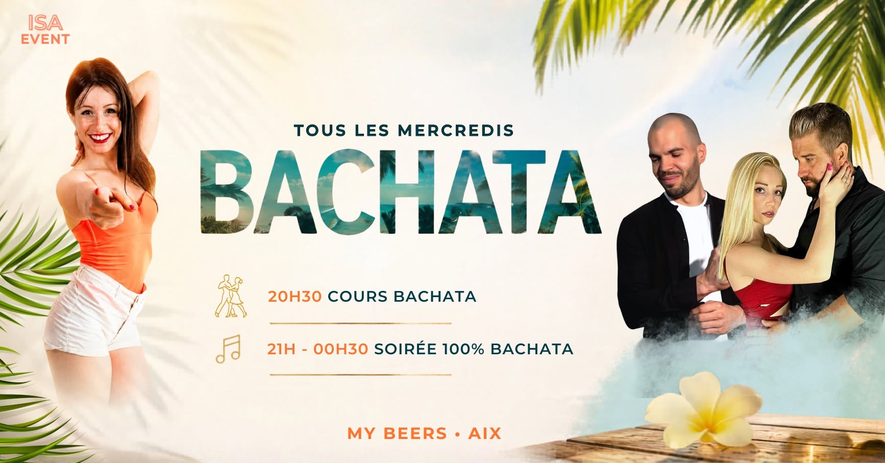 Soirée 100% BACHATA • Aix