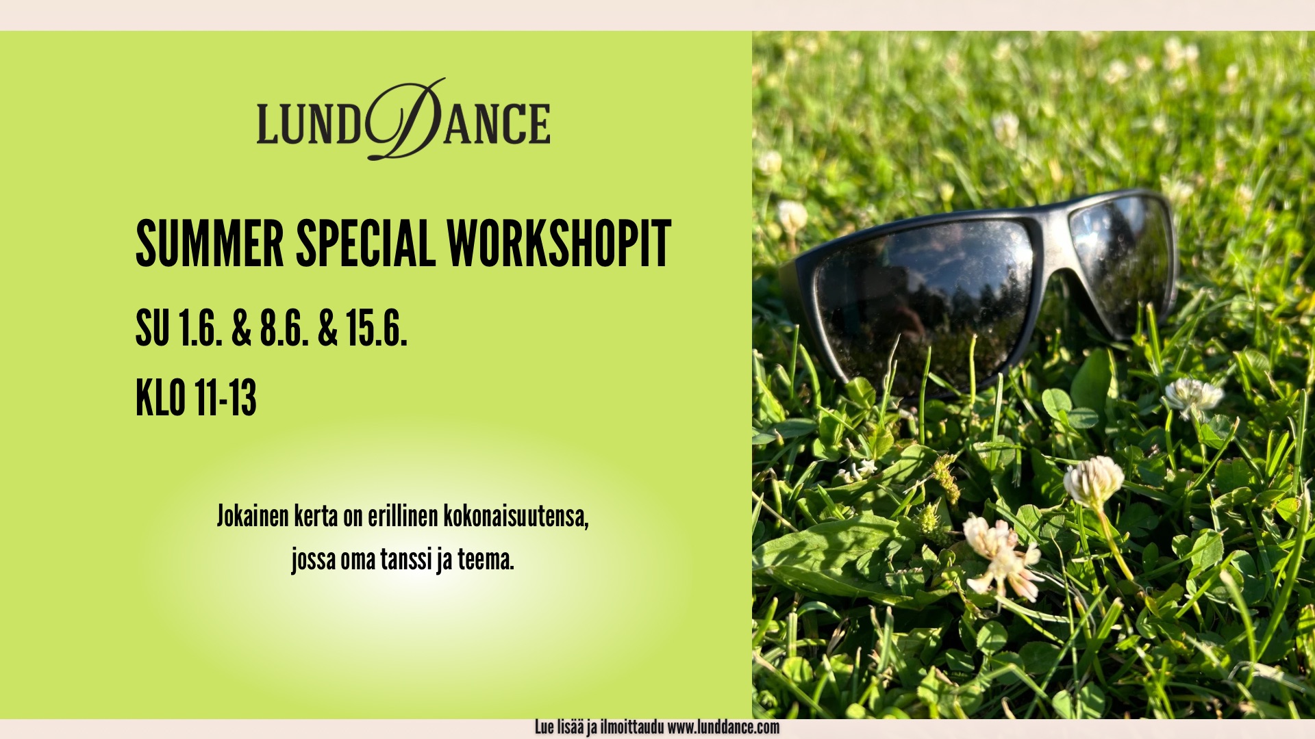 Summer Special Workshop su 1.6.
