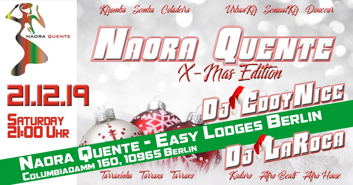 Naora Quente - Weihnachts-Kizomba Party Berlin
