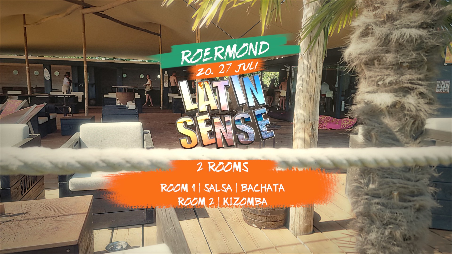 LATIN SENSE PARTY ROERMOND @ THE BEACH