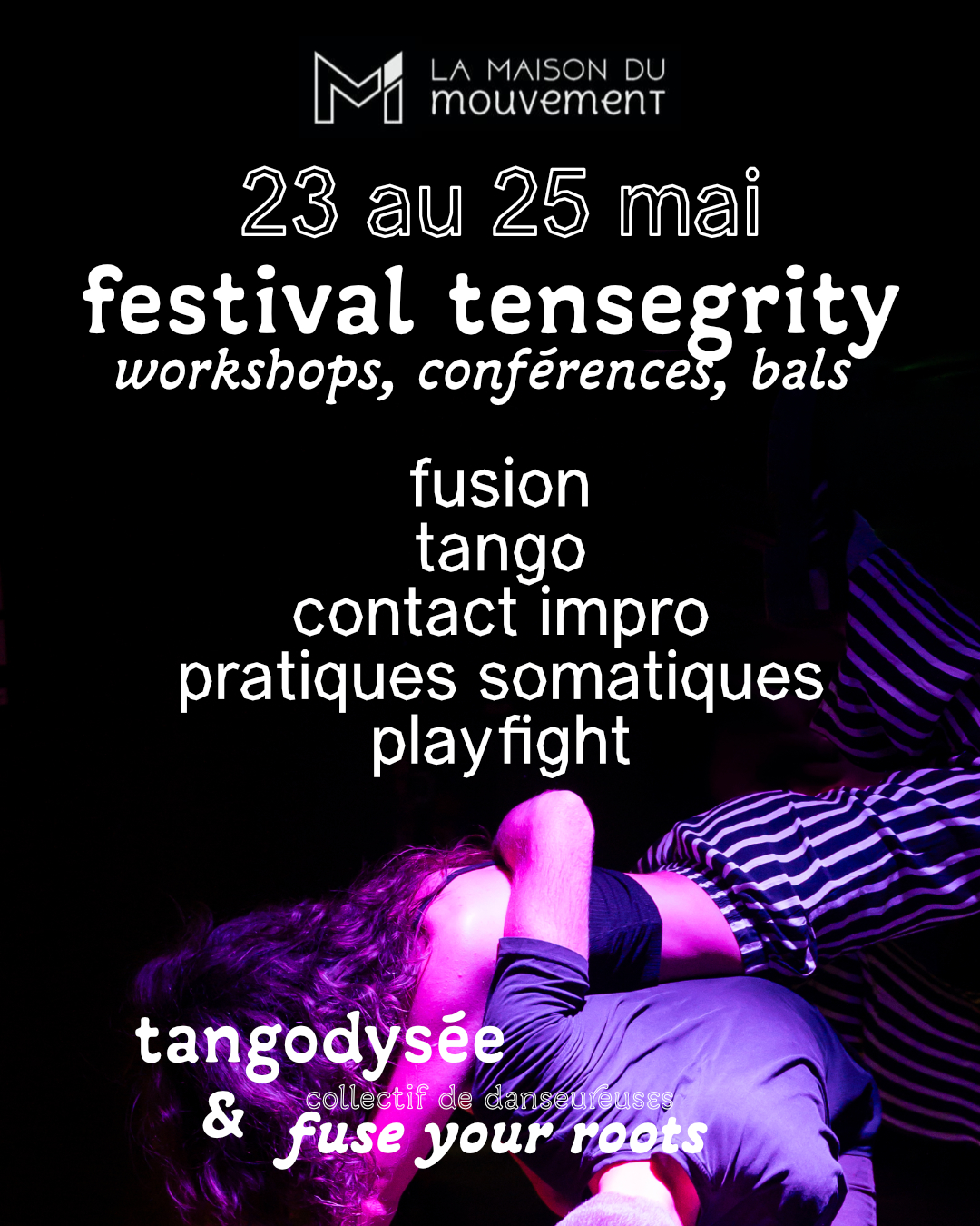 TENSEGRITY - soirée fusion tango contanco contact improv