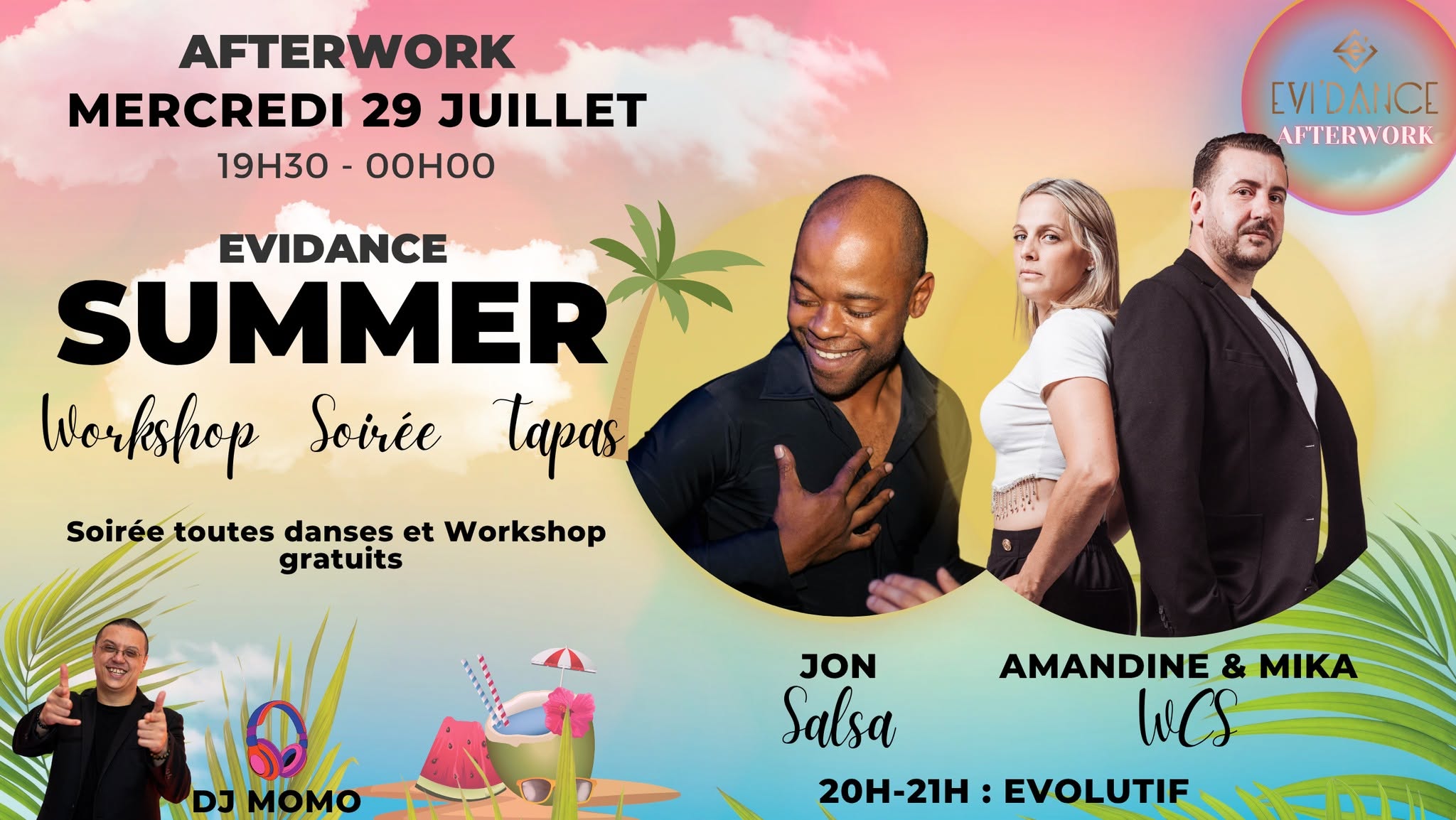 Evidance Summer Party - Afterwork 29 Juillet