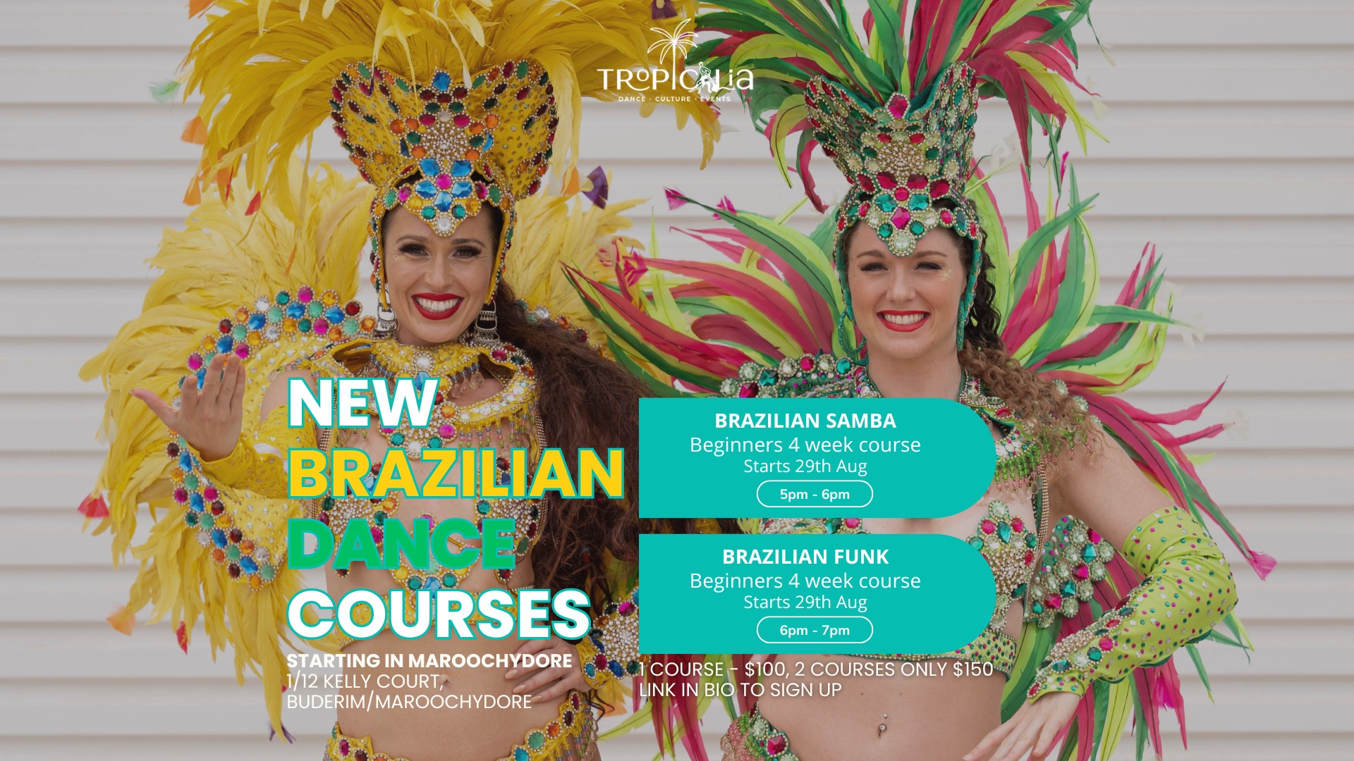 Brazilian Samba and Funk Beginners Courses - Maroochydore
