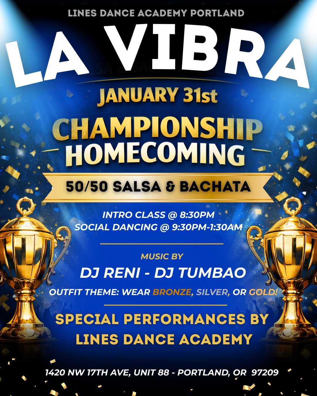 La Vibra Social - 50 50 Salsa & Bachata