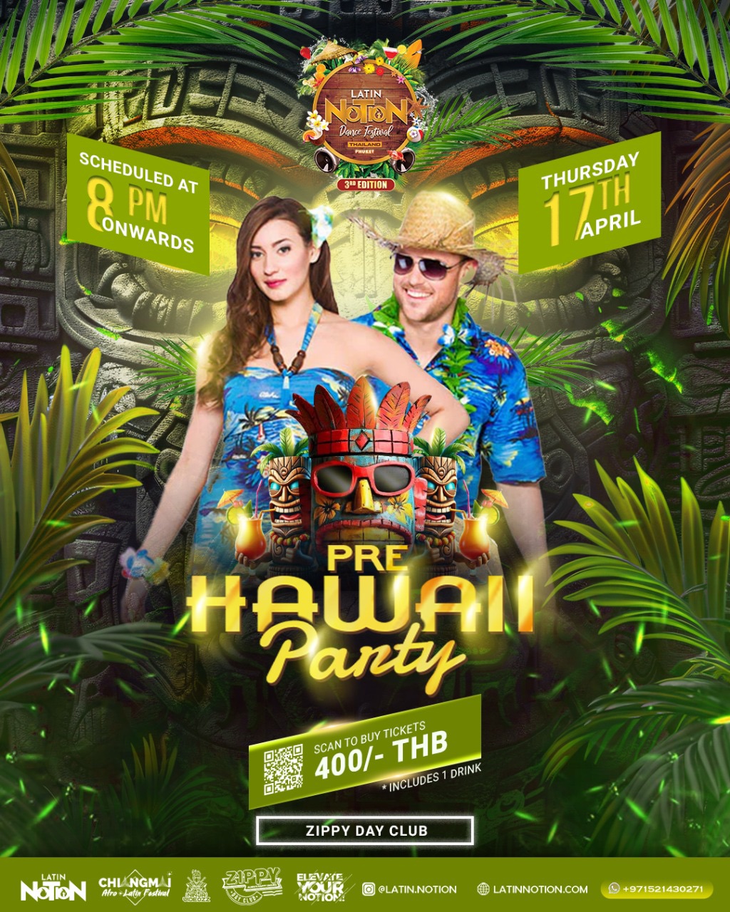 LATIN NOTION Hawaii Pre-Party