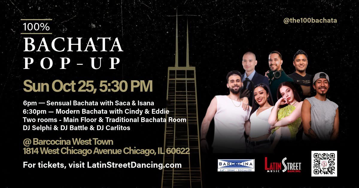 100% Bachata Pop-Up · Vol. VIII DJ Selphi from NYC