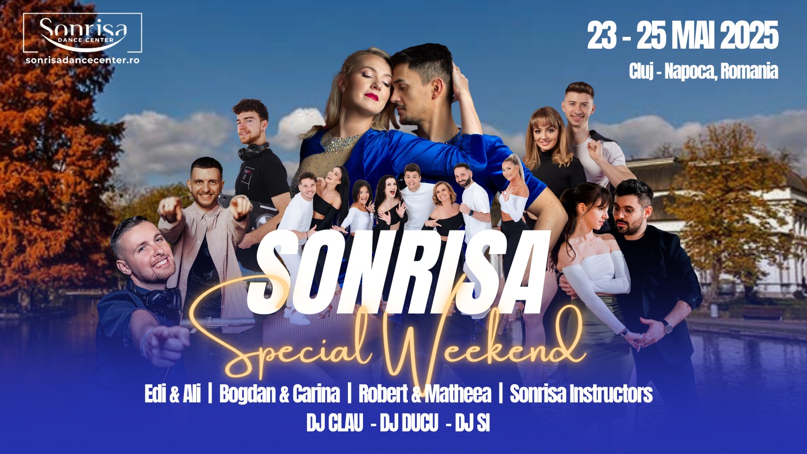 2'nd SONRISA SPECIAL WEEKEND 23-25 Mai 2025 Cluj-Napoca