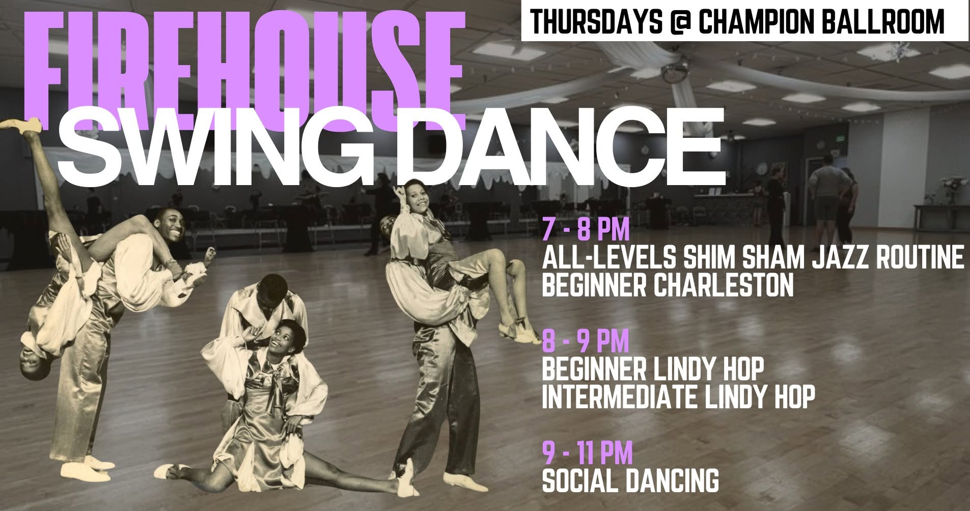 Firehouse Swing Dance- DJ Nights JUNE 2026