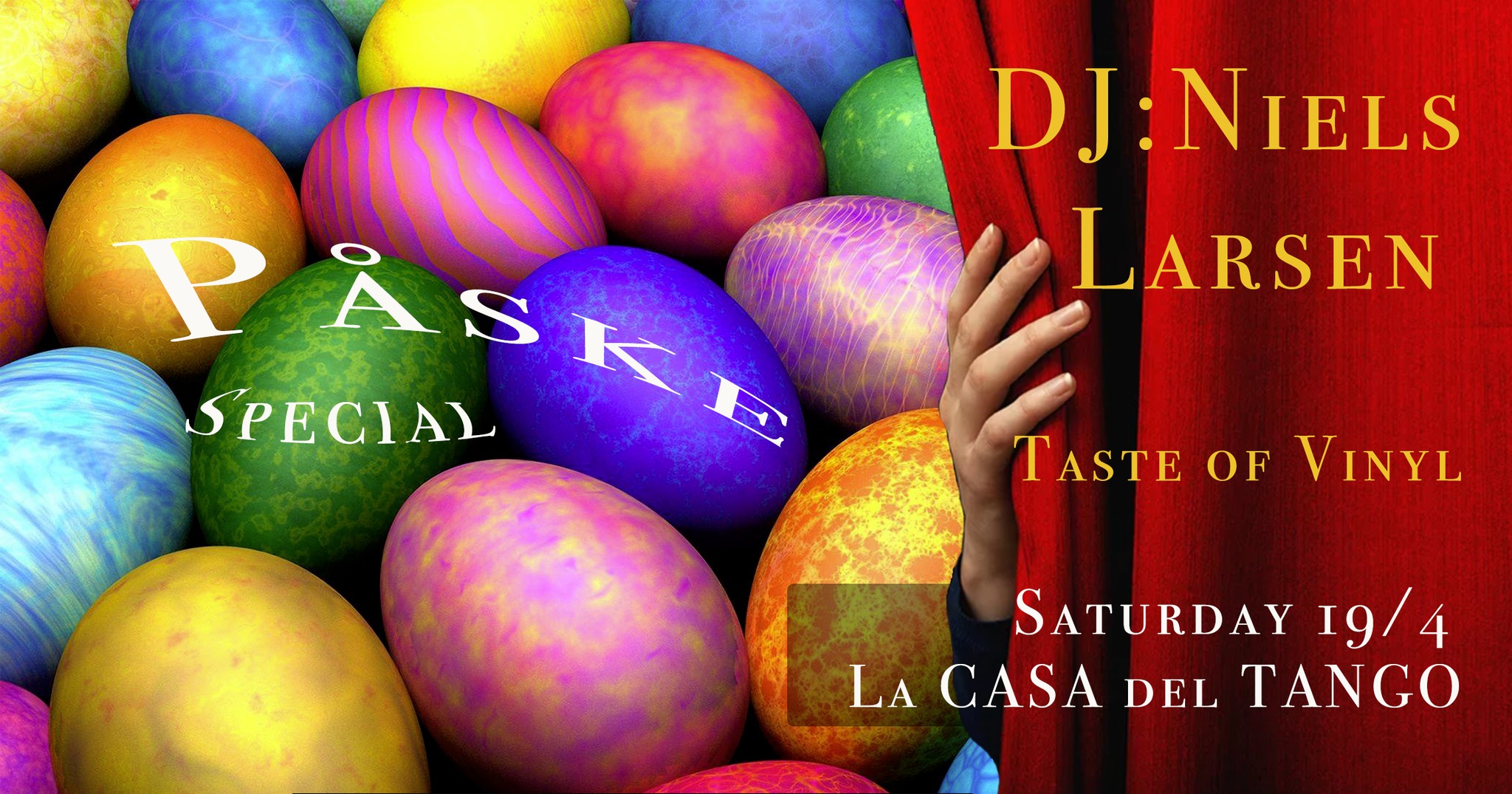 La CASA del TANGO 'EASTER MILONGA' with TDJ: Lars Lomborg