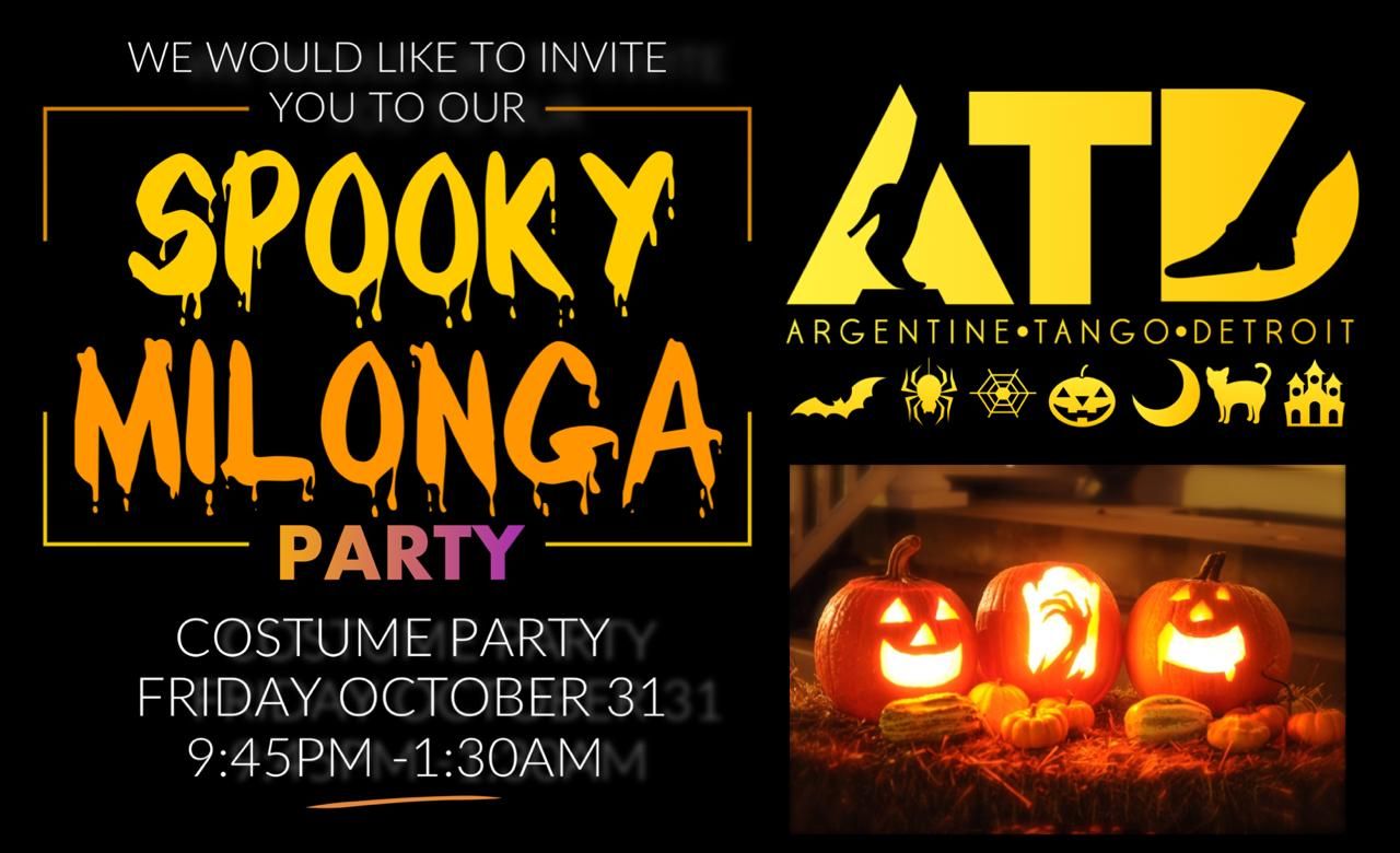 Spooky Milonga- Halloween Tango Night ATD Dance Studio