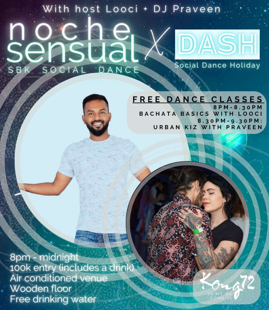 Noche Sensual X DASH SBK Social Dance Free Kiz Class