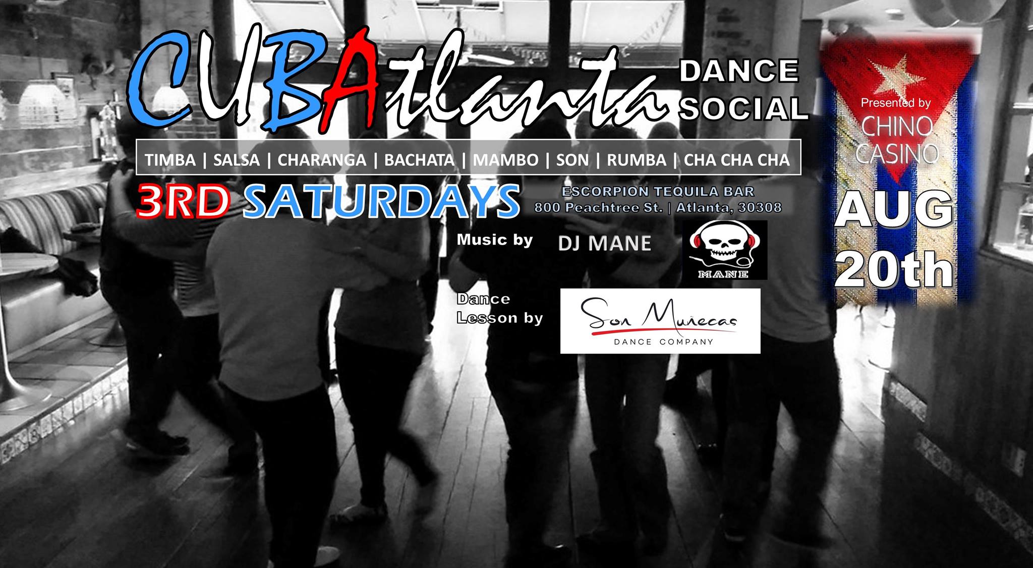 CUBAtlanta Dance Social: August 20th