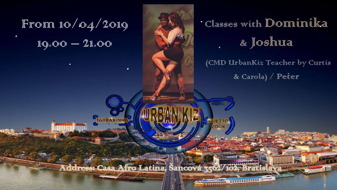 Kurzy Urban Kiz s Joshuom Petrom & Dominikou v apríli