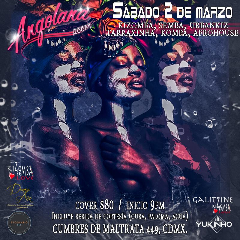 Fiesta Angolana room Marzo