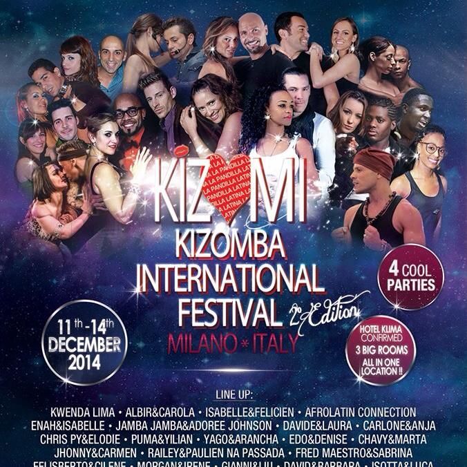 Vieni con Kizomba Style Academy a KIZOMBA MILANO FESTIVAL..