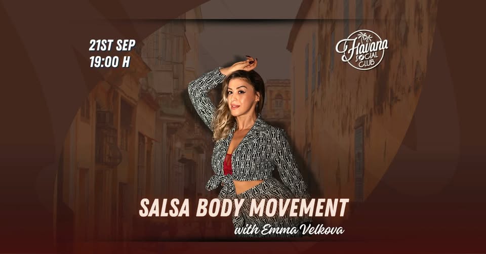 Salsa Body Movement Workshop with Emma Velkova