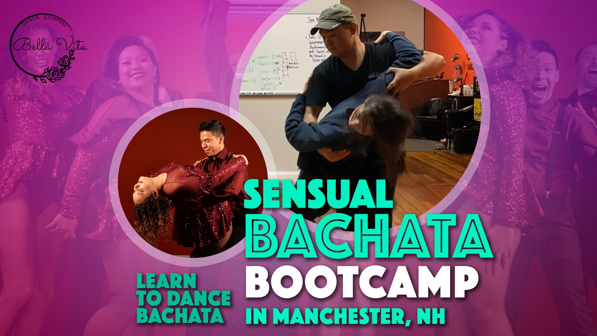 Intermediate Sensual Bachata Social Dance Pattern Bootcamp!