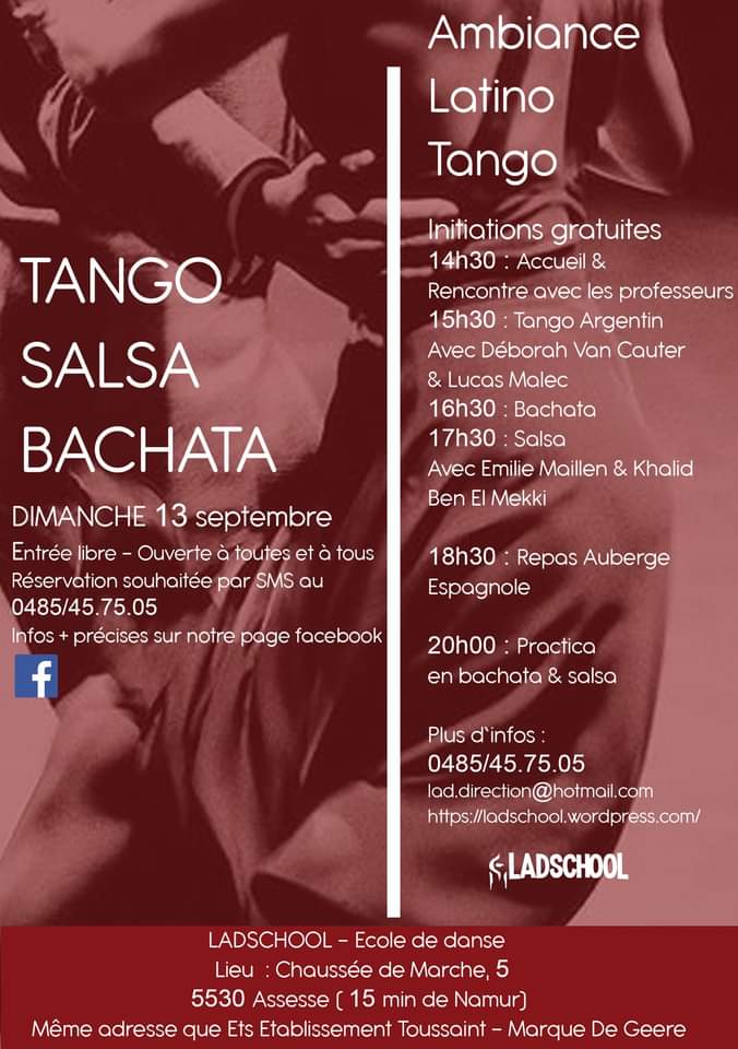 Initiations danses latines