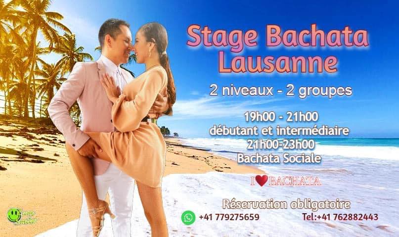 I❤️Bachata Lausanne, Stage + Soirée